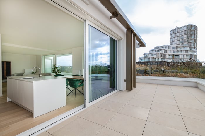 3-slaapkamers appartement Roelevard groot terras