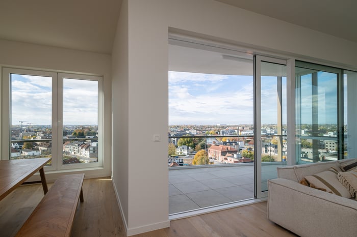 3-slaapkamers luxe hoekappartement Roelevard 9de verdieping